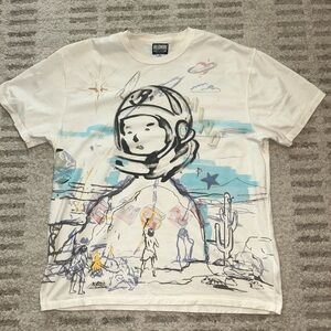 Billionaire Boys Club White Astronaut Desert Tee